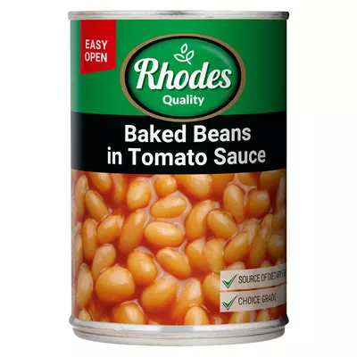 Rhodes Baked Beans In Tomato Sauce 410g