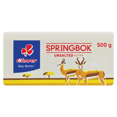 Springbok Unsalted Butter 500g