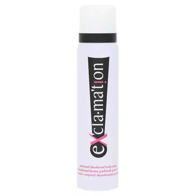 Coty Exclamation Perfumed Deodorant Body Spray 90ml Coty Exclamation Perfumed Deodorant Body Spray 90ml