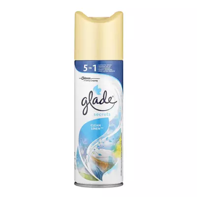 Glade Secrets Clean Linen Aerosol 180ml