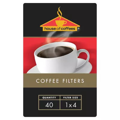Perco Coffee Filter Bags 1x4 40ea