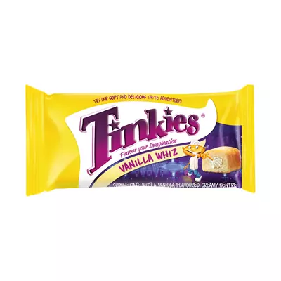 Tinkies Vanilla Whizz Flavoured Creamy Sponge Cake 45g