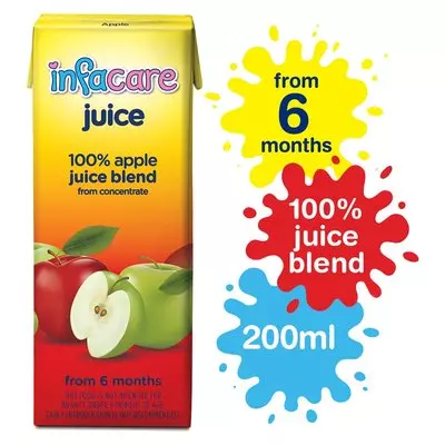 Infacare Clear Apple Juice 200ml