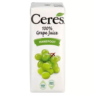 Ceres Hanepoort White Grape Juice 200ml Ceres Hanepoort White Grape Juice 200ml