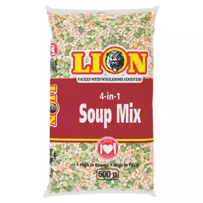 Lion 4 In 1 Soup Mix 500g