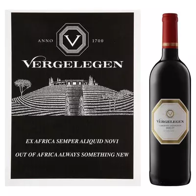 Vergelegen Cabernet Sauvignon Merlot 750ml x 6 Vergelegen Cabernet Sauvignon Merlot 750ml x 6