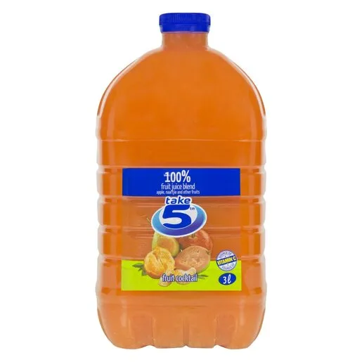 Take 5 100% Fruit Cocktail Juice 3l Take 5 100% Fruit Cocktail Juice 3l