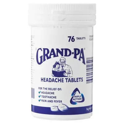 Grand-pa Headache Tablets 76's Grand-pa Headache Tablets 76's