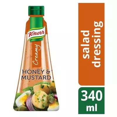 Knorr Creamy Honey and Mustard Salad Dressing 340ml Knorr Creamy Honey and Mustard Salad Dressing 340ml