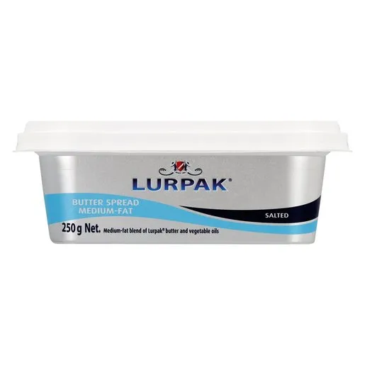 Lurpak Medium Fat Salted Butter Spread 250g Lurpak Medium Fat Salted Butter Spread 250g