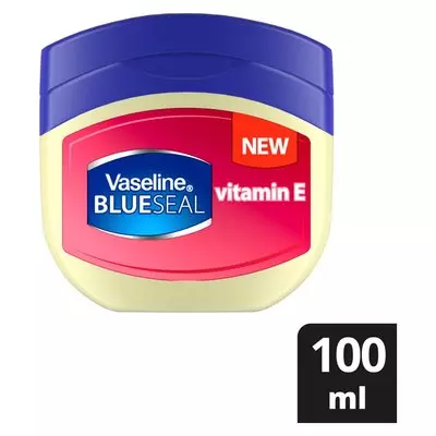 Vaseline Blue Seal Vitamin E Moisturizing Petroleum Jelly 100ml Vaseline Blue Seal Vitamin E Moisturizing Petroleum Jelly 100ml