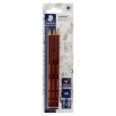 Staedtler Traditional Hb Pencils 3 Pack Staedtler Traditional Hb Pencils 3 Pack