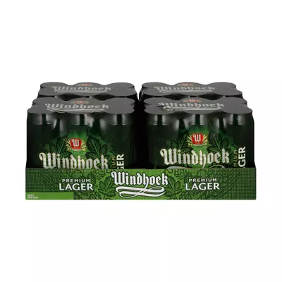 Windhoek Lager Cans 440ml x 24