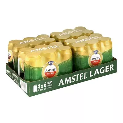 Amstel Lager Cans 440ml x 24 Amstel Lager Cans 440ml x 24
