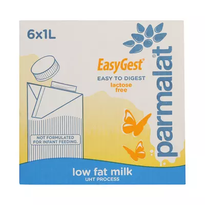 Parmalat EverFresh UHT Easygest Low Fat 1L x 6 Parmalat EverFresh UHT Easygest Low Fat 1L x 6
