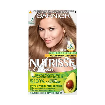 Garnier Nutrisse Hair Colour Almond 7.0 Garnier Nutrisse Hair Colour Almond 7.0