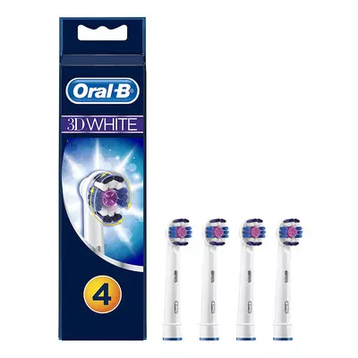 Oral-B EB18 Precision Clean White Replacement Head Toothbrush 2 Pack Oral-B EB18 Precision Clean White Replacement Head Toothbrush 2 Pack