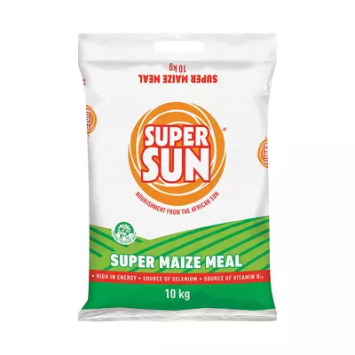 Super Sun Maize Meal Super 10kg Super Sun Maize Meal Super 10kg