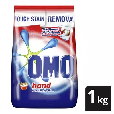 OMO Stain Removal Hand Washing Powder Detergent 1kg