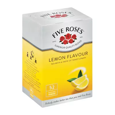 Five Roses Lemon Flavour Tea 50ea