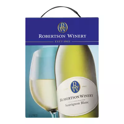 Robertson Slimline Sauvignon Blanc 3L x 4 Robertson Slimline Sauvignon Blanc 3L x 4