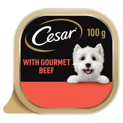 Cesar Dog Food Gourmet Beef 100g Cesar Dog Food Gourmet Beef 100g