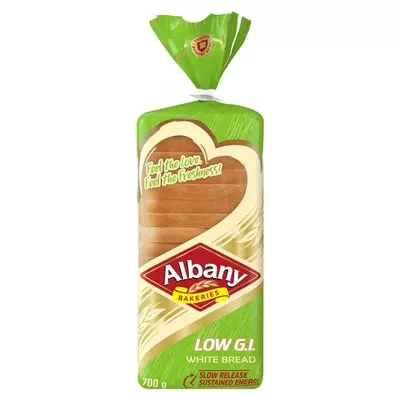Albany Superior Low GI White Bread 700g Albany Superior Low GI White Bread 700g