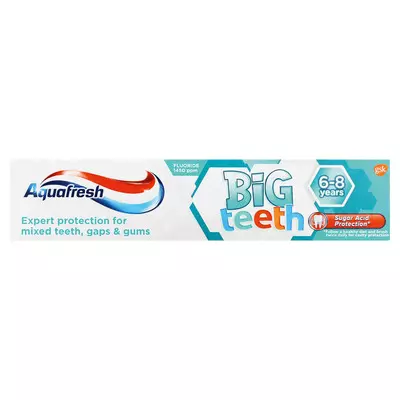 Aquafresh Big Teeth Paste 50ml Aquafresh Big Teeth Paste 50ml
