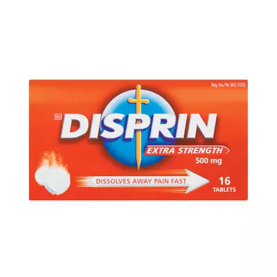 Disprin Pain Tablets Extra Strength 16's