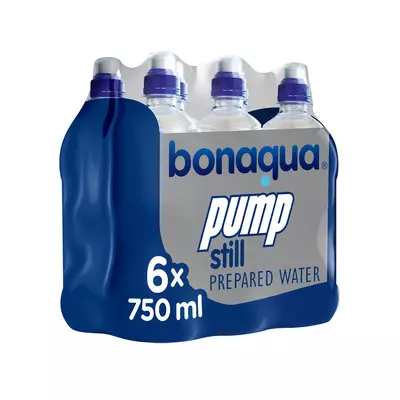 Bonaqua Water Pump 750ml x 6 Bonaqua Water Pump 750ml x 6