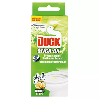 Toilet Duck Toilet Bowl Stick-on Citrus Toilet Duck Toilet Bowl Stick-on Citrus