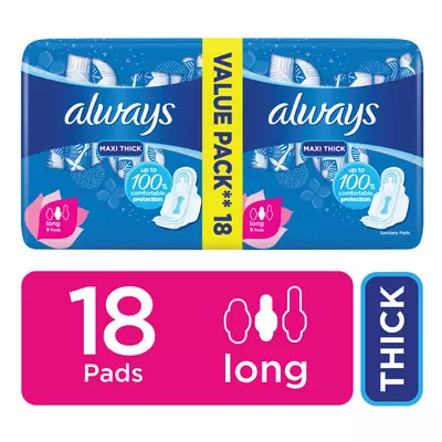 Always Maxi Super Plus Duo 18 Pack Always Maxi Super Plus Duo 18 Pack