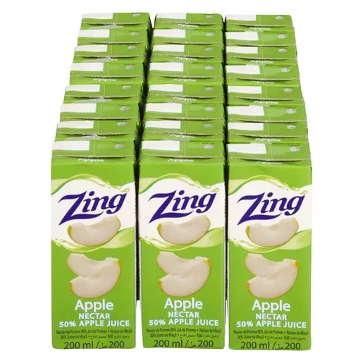 Zing Apple Nectar 200ml x 24 Zing Apple Nectar 200ml x 24