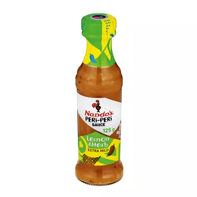 Nando's Lemon & Herb Peri Peri Sauce 125ml Nando's Lemon & Herb Peri Peri Sauce 125ml