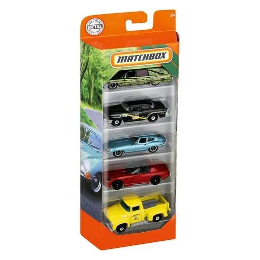 Mattel Matchbox Car 5 Pack