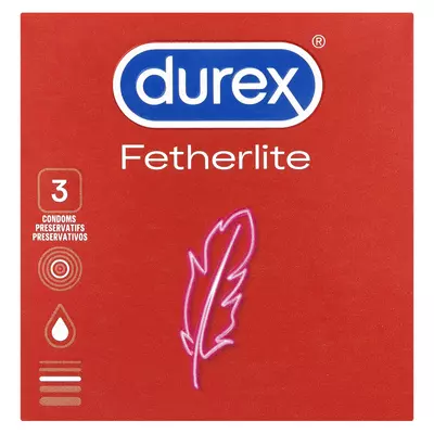Durex Condoms Featherlite x 3 Durex Condoms Featherlite x 3