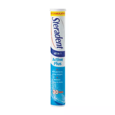 Steradent Active Plus Tablets 30ea