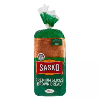 Sasko Premium Brown Sliced Bread 700g