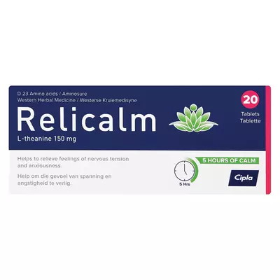 Relicalm Tablets 20ea Relicalm Tablets 20ea