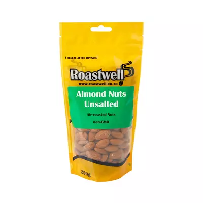 Roastwell Almonds Unsalted 250g Roastwell Almonds Unsalted 250g