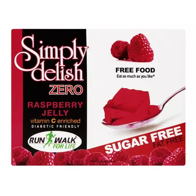 Simply Delish Sugar Free Raspberry Jelly 7.5g