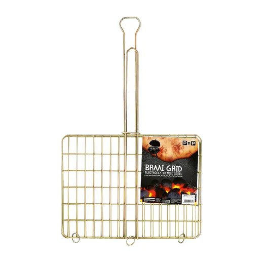 PnP Metal Braai Grid Flat 41 x 31cm PnP Metal Braai Grid Flat 41 x 31cm