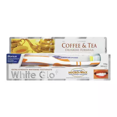 White Glo Toothpaste For Tea And Coffee 100ml White Glo Toothpaste For Tea And Coffee 100ml