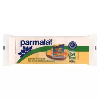 Parmalat Cheddar Processed Slices 900g