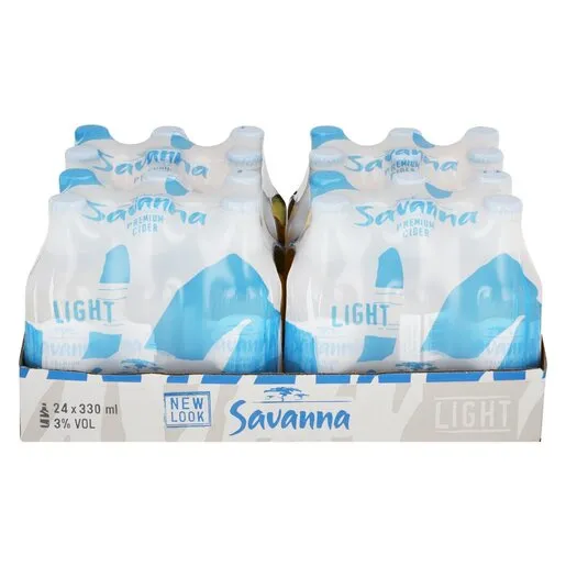 Savanna Light NRB 330ml x 24