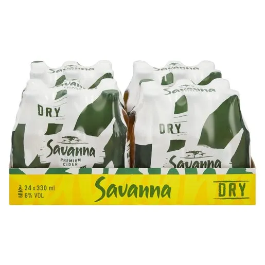 Savanna Dry NRB 330ml x 24 Savanna Dry NRB 330ml x 24