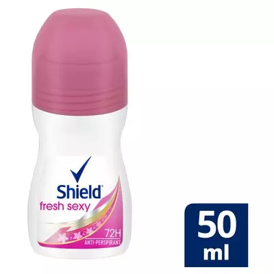 Shield Women Fresh Sexy Antiperspirant Roll On Deodorant 50ml Shield Women Fresh Sexy Antiperspirant Roll On Deodorant 50ml