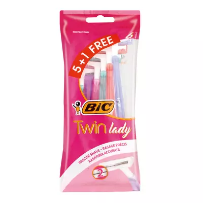 Bic Twin Lady Shaver 6 Pack Bic Twin Lady Shaver 6 Pack