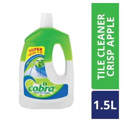 Cobra Active Tile Cleaner Apple Crisp 1. 5l Cobra Active Tile Cleaner Apple Crisp 1. 5l