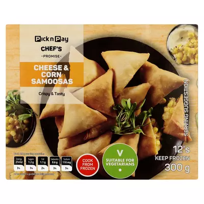 PnP Sweetcorn & Cheese Samoosas 12's